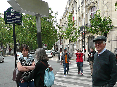 Reinaldo en París en Mayo del 2008